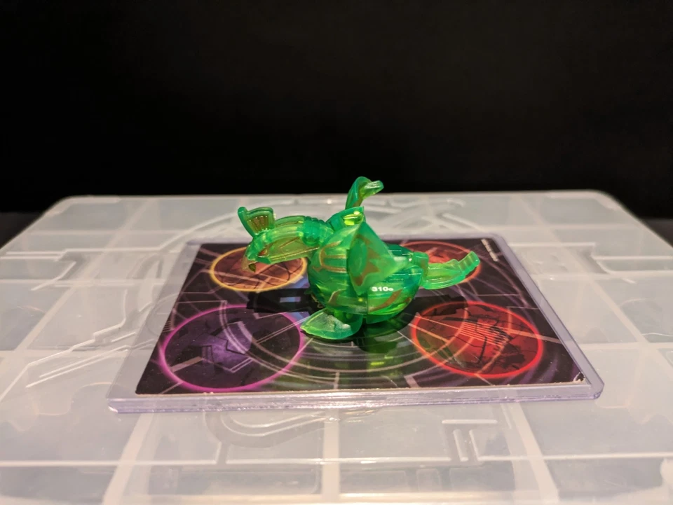 Bakugan B1 Translúcido Ventus Skyress Neón Refundido Hecho a Medida Foto 3 de 4