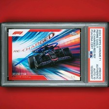 2021 Topps Chrome Formula 1 Racing Cards Checklist 36