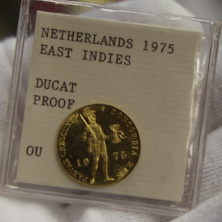 Netherlands 1975 East Indies Proof Gold Ducat