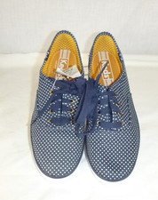 NWT Keds Sneakers Tennis Shoes Micro Dot Navy White Sz 6 NEW