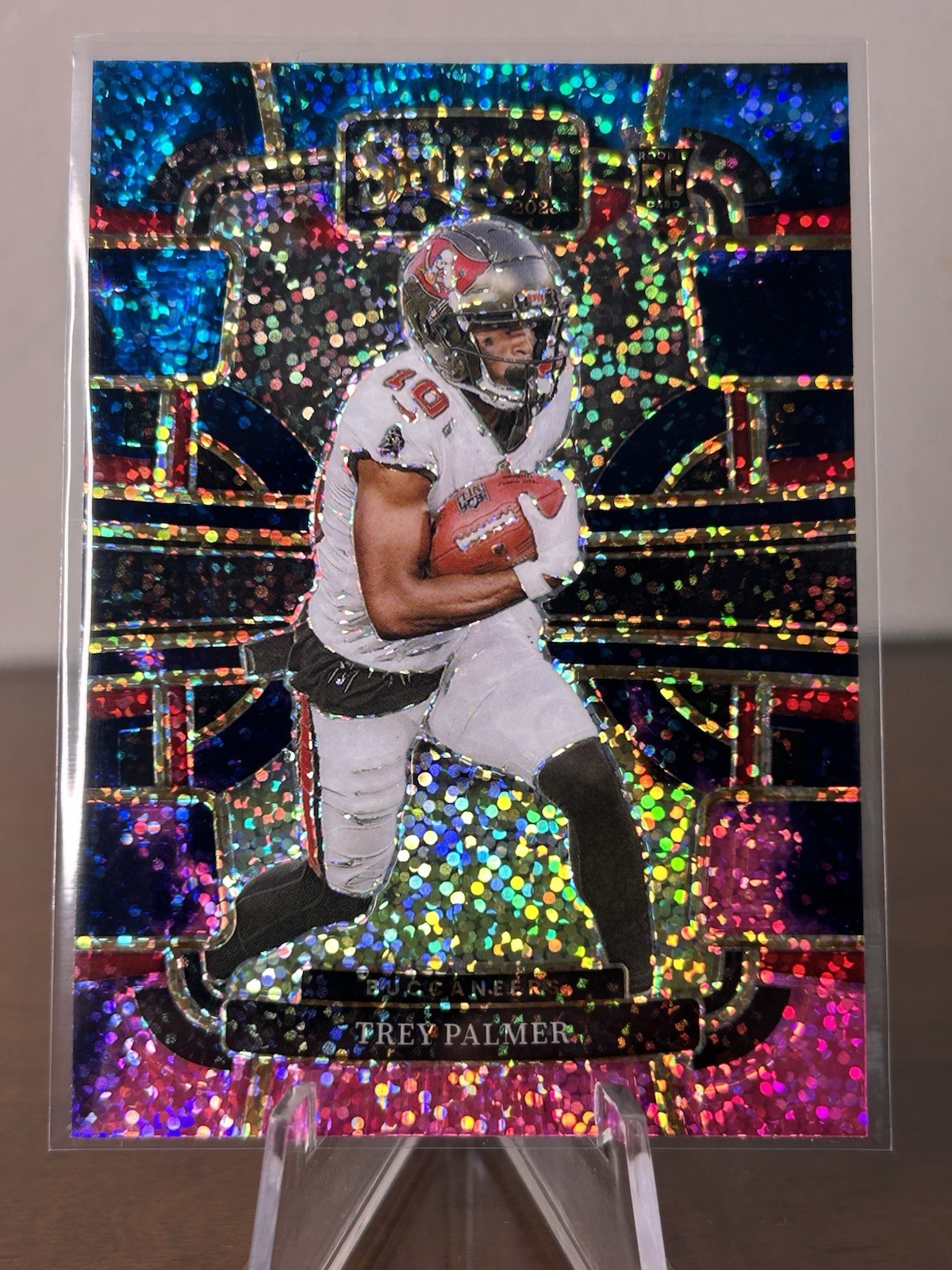 Trey Palmer 2023 Panini Select Concourse Rookie Cosmic #94 Buccaneers