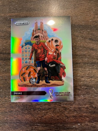2022 Panini Prizm World Cup PEDRI National Landmarks #25 Spain