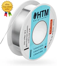 Hengtianmei Tin Lead 63/37 Rosin Core Low Temp Solder Wire for Electronics Compo