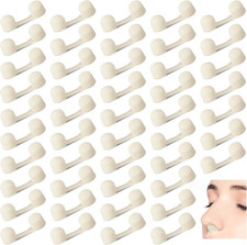 100 Pieces Disposable Nose Filters Nose Plug Filter for Spray Tanning Softnes...