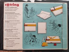 Rotring Rapid A3 Zeichenplatte Mit Zeichenkopf – Gebraucht, Aber Voll Funktionsfähig, Made In Germany