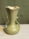 Red Wing Style 505 Light Green 7 Inch Tall No Chips Light Staining Inside Vase