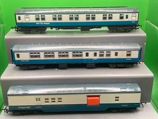 HORNBY OO R924/R896/R119 BR MK1 I/C SLEEPER 2510 MK2 BRAKE 2nd M14052 TPO M30224