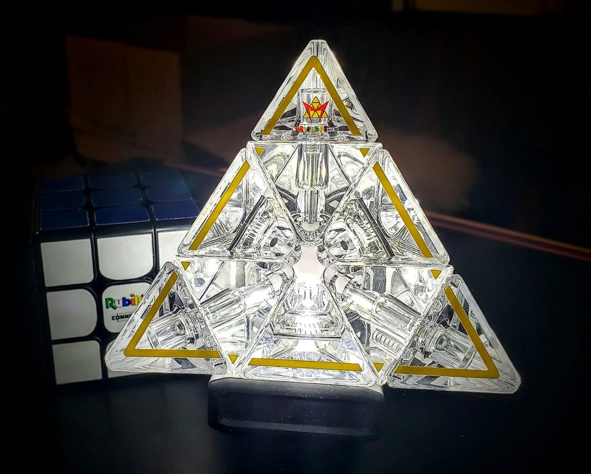 Meffert's Puzzles Pyraminx Crystal 50th Anniversary Limited