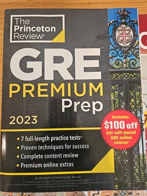 GRE books bundle: Kaplan, ETS, The Princeton Review, Test Prep Books