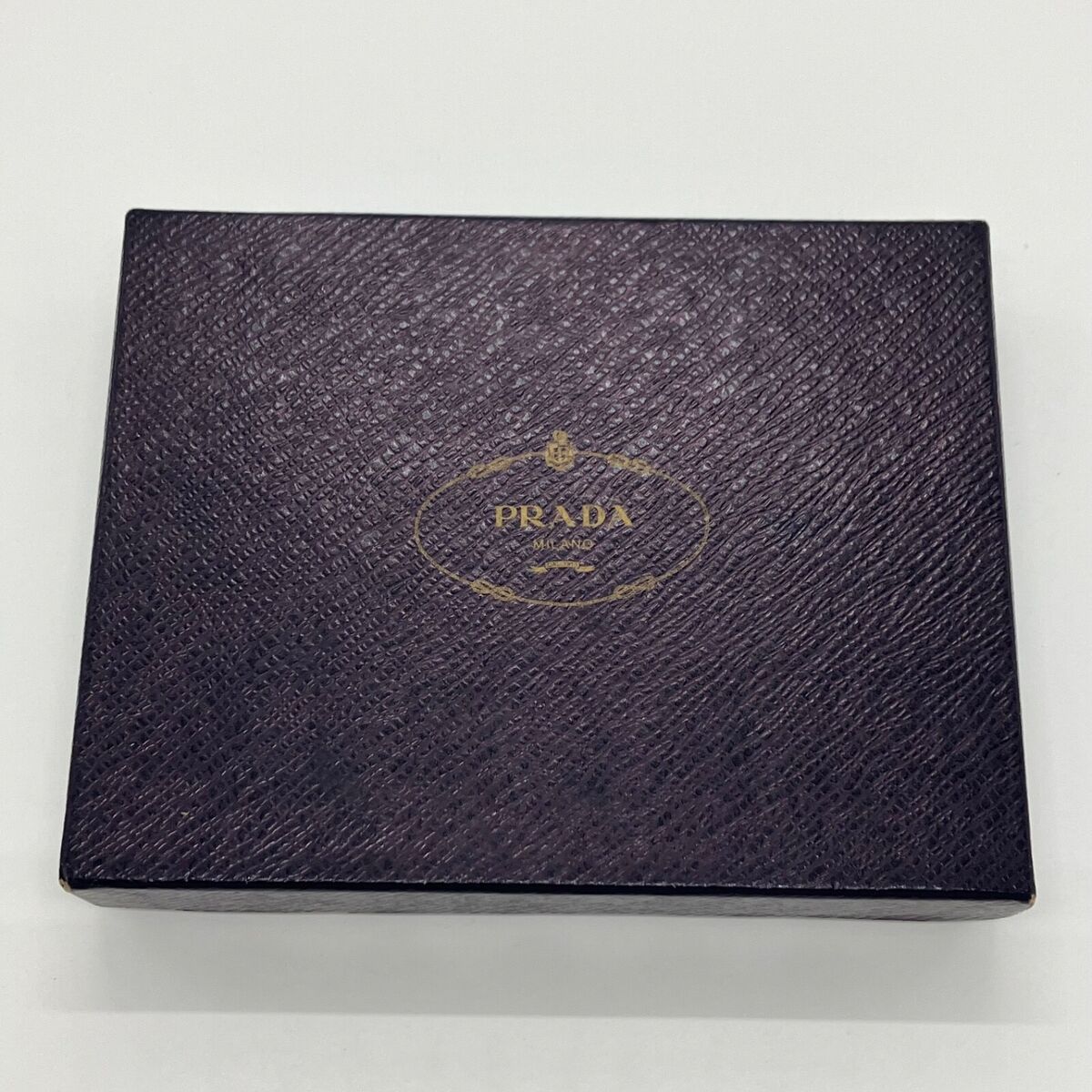 PRADA TESSUTO Wallet M510 Logo Plate Black Nylon Tri-fold PRADA TESSUTO Wallet M510 Logo Plate Black Nylon Tri-fold