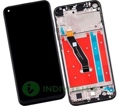 Für Huawei P40 Lite E Display Komplettes Bildschirm LCD + Touch Rahmen
