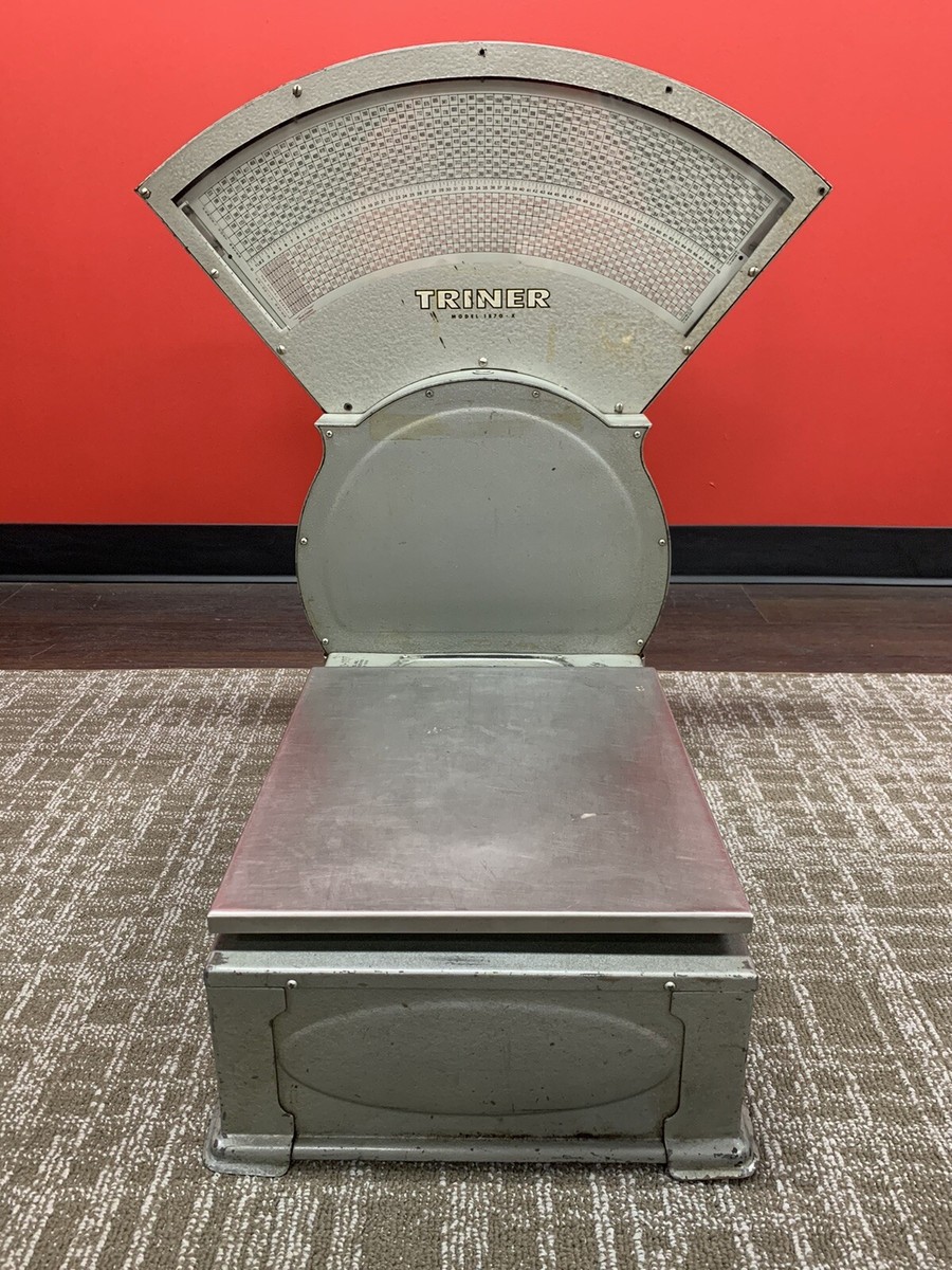 TRINER Postal Scale Model 870X Parcel 70lb Weight Capacity Vintage