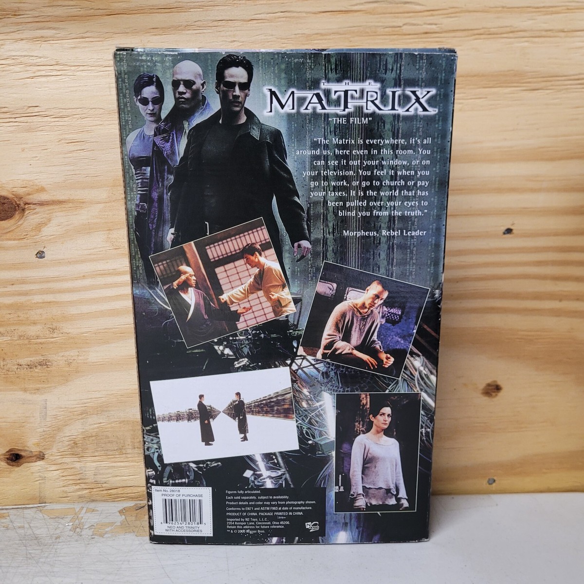 MATRIX TRINITY 限定　4032/8000 2 Matrix Neo Trinity Figures 2000 Musicland Exclusive