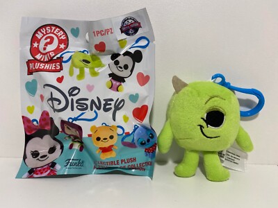 Mike Wazowski Monsters Inc Disney Mystery Mini Plushies Valentines Plush 1 Piece