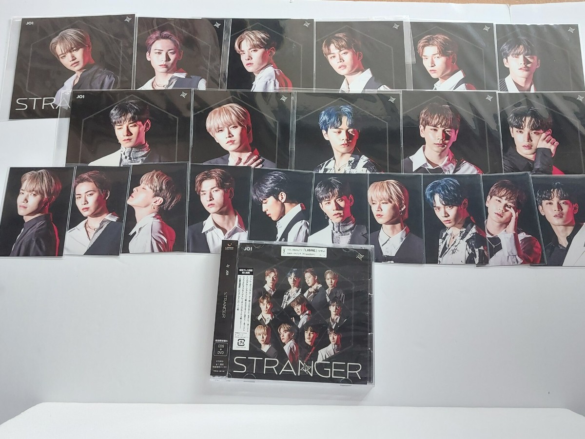 K-POP・アジア JO1CD JO1 STRANGER Japan 4TH SINGLE A version CD DVD member Photocard
