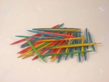 Colored Toothpicks, 150 count, Pack of 10