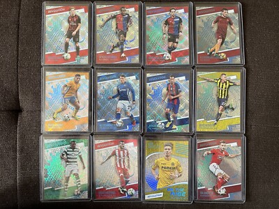 2017 Panini Revolution Soccer Parallel Lot x12 - Cosmic /100 Magna /49 Disco /25