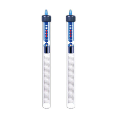 2 pcs 100W Aquarium Submersible Heater Anti-Explosion Fish Tank Water Adjustable