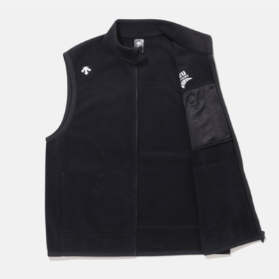 DESCENTE USA TRIATHLON POLARTEC Fleece Vest BLACK ASIAN FIT | eBay