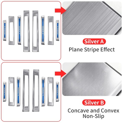 For 2022-2025 Lexus Lx600 LX500d Accessories Stainless Steel Threshold Cover - Picture 3 of 11