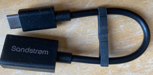 SANDSTROM USB Type-C to USB A Adapter Cable - Picture 5 of 6