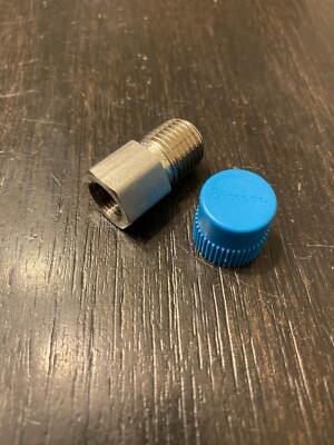 SWAGELOK SS-4-RB-2 STAINLESS STEEL Reducing Bushing 1/4 mnpt x 1/8 fnpt