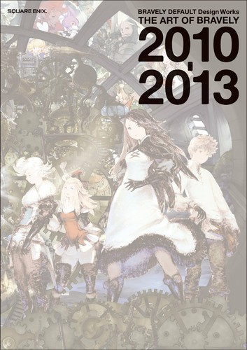 BRAVELY DEFAULT Design Works THE ART OF BRAVELY 2010-2013 BDFF Game Art Book JPN