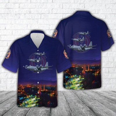 Air Force Aloha Shirt US Air Force 6th Special Operations Squadron Lockheed Mart