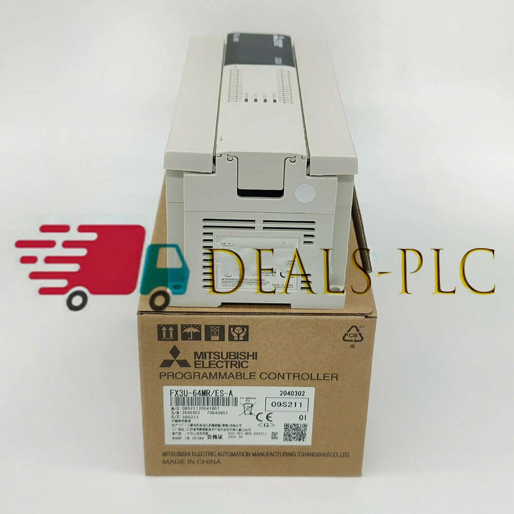 1PCS New Mitsubishi PLC FX3U-64MR/ES-A Programmable Logic