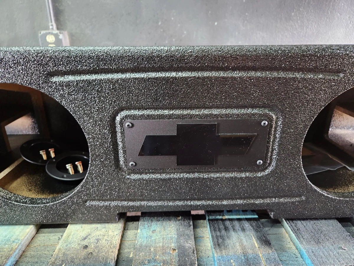 27+ 2019 Silverado Crew Cab Subwoofer Box