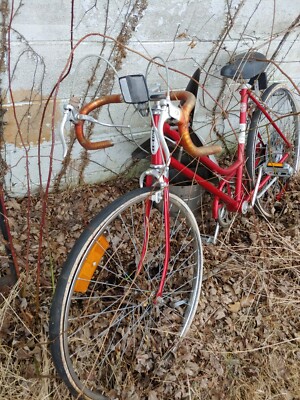 Vintage Schwinn classic red bicycle