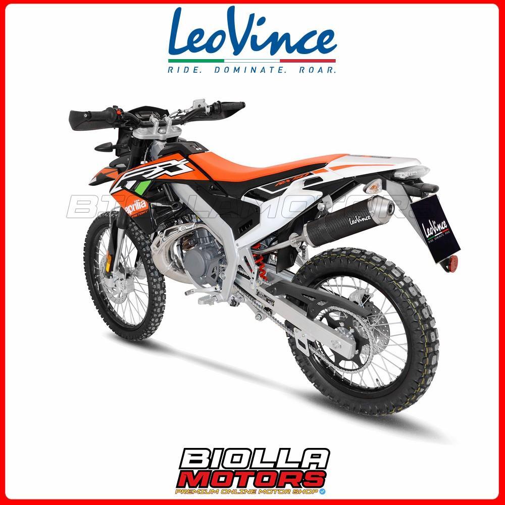 17001 EXHAUST LEOVINCE APRILIA RX 50/Factory 2020 X-FIGHT CARBON
