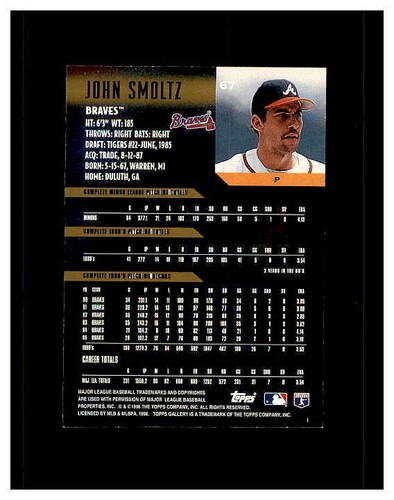 JOHN SMOLTZ YOU PICK SEE SCANS OF EVERY CARD - Picture 327 of 379