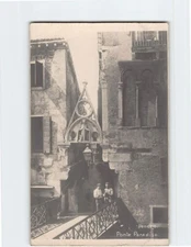 Postcard Ponte Paradiso Venice Italy