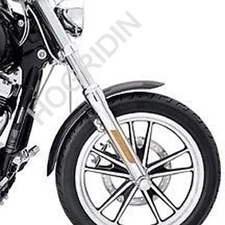 HARLEY DYNA FXDW CHROME FRONT END PACKAGE FORK SLIDERS LOWER LEGS KIT 46851-06