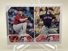 TIM HERRIN/ Michael Kelly 2023 Topps Update Series RC #US45 - Cleveland