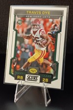 2023 Score TRAVIS DYE Rookie Card #329 New York Jets RC