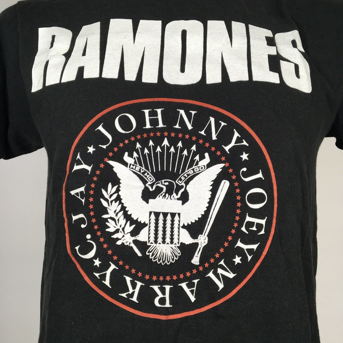 RAMONES 長袖Tシャツ(1990) VTG '90 Ramones Johnny Joey Marky C. Jay Black Original