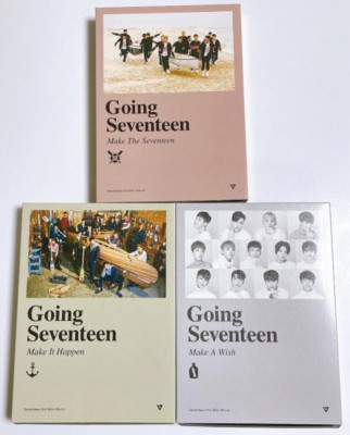 SEVENTEEN 3rd Mini Albam Going Seventeen CD Booklet Set Of 3 type