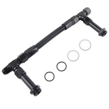 An8 Dual Feed Carb Fuel Line Braided Fuel Line Kit For Holley 4150 Carburetor