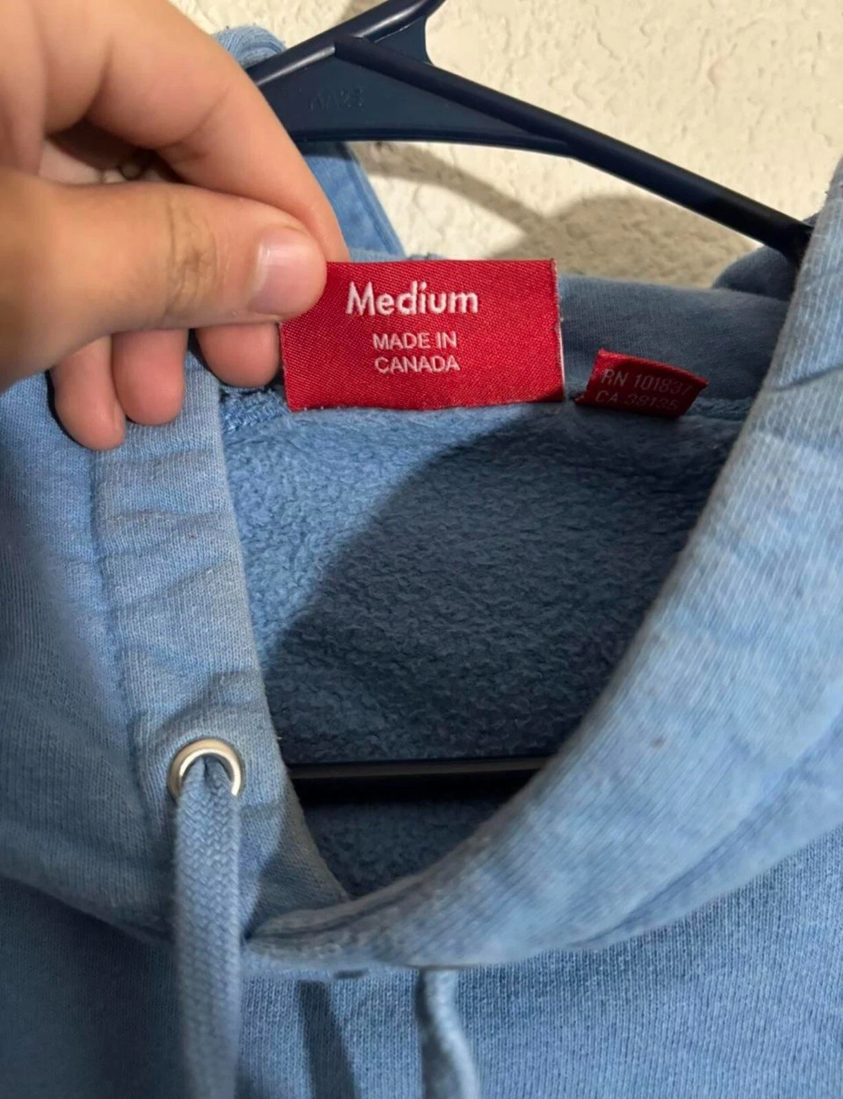 felpa con cappuccio supreme