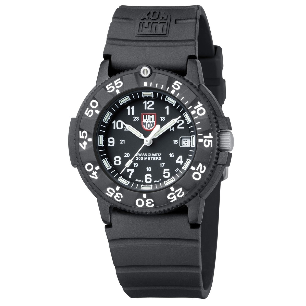 Luminox Navy SEAL Dive Men's Watch Rotating Bezel Black Dial