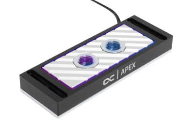 Alphacool Apex RAM X4 Ramkühler für Wasserkühlung Silver / Silber
