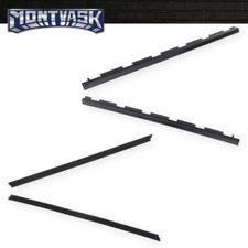 Fit For Chevy Truck Inner & Outer Window Sweep Felt Seal Weatherstrip 4pcs