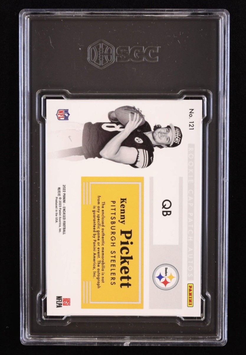 2Asenath Pickettさん専用 Kenny Pickett 2022 Panini Encased #121 HAT AU RC #02/50. SGC