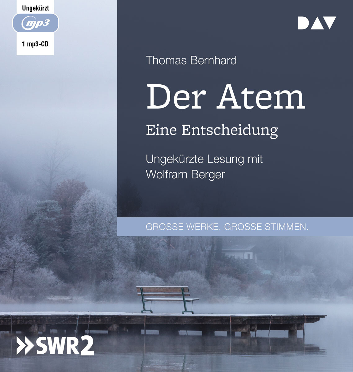 Thumbnail - Thomas Bernhard. Der Atem. Eine Entscheidung. 1 Mp3-cd. Thomas