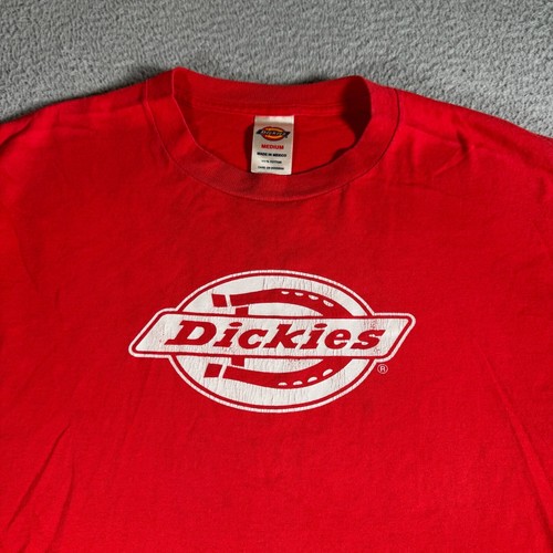 Dickies T Shirt Mens Medium Red Short Sleeve Graphic Tee Casual - Picture 2 of 7