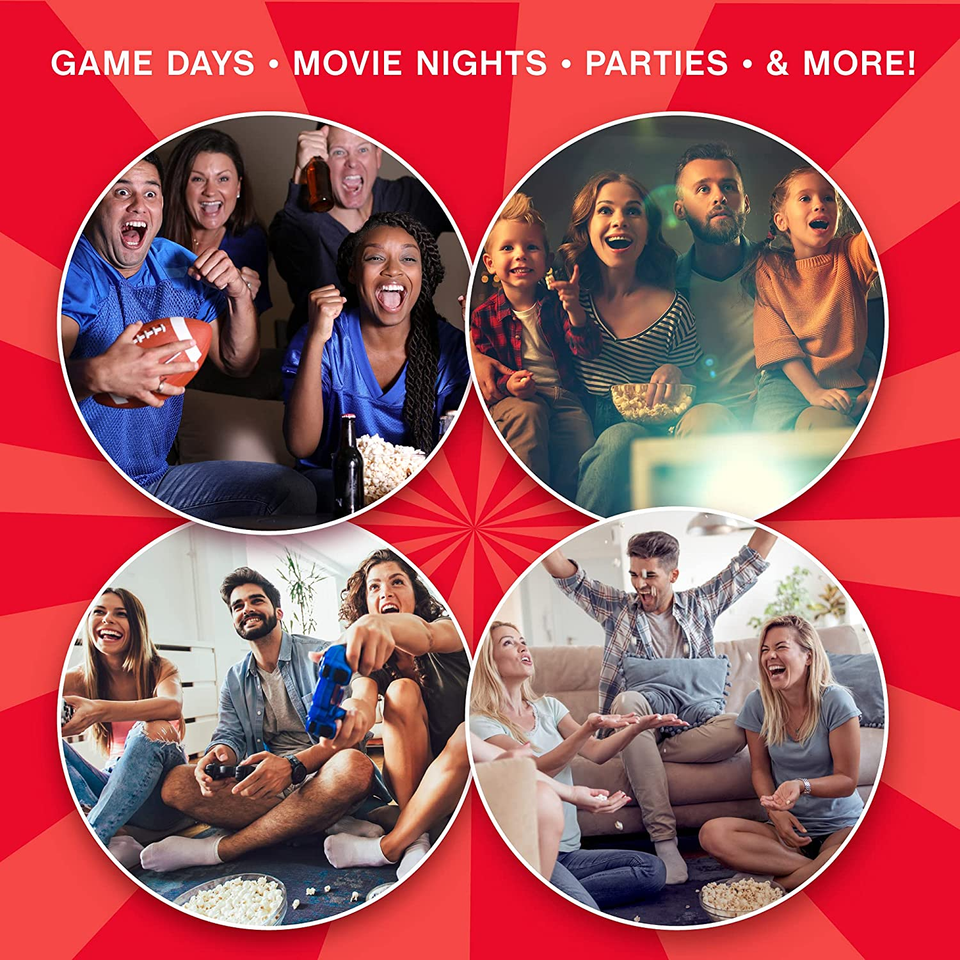 82707 Stir Crazy Hot Oil Popcorn Popper, Popcorn Maker Machine with