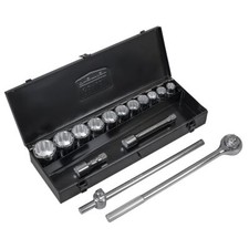 Image of Sealey AK2585 Socket Set 15pc 3/4"Sq Drive 12-point WallDrive®