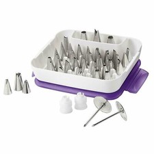 Wilton 216 Piece Ultimate Cake Decorating Set With Tote 2109 9036